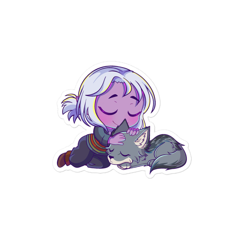 Kyler and Artemis Sticker