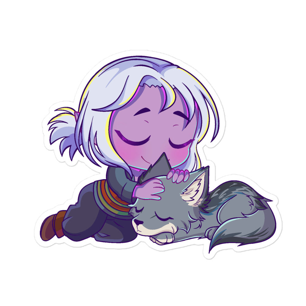 Kyler and Artemis Sticker