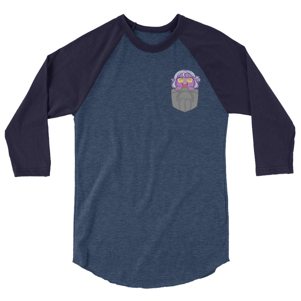 Pocket Rogue 3/4 sleeve shirt (Grey)