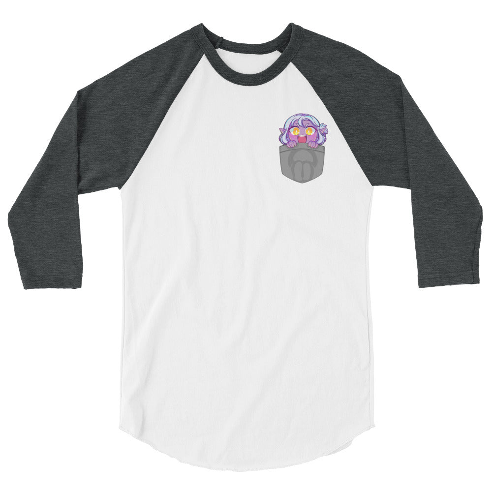 Pocket Rogue 3/4 sleeve shirt (Grey)