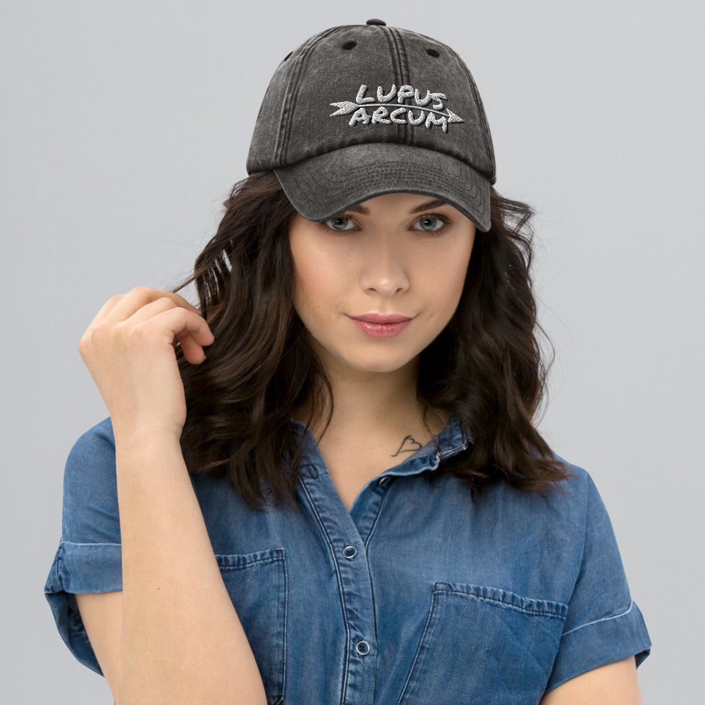 'Lupus Arcum' Vintage Hat