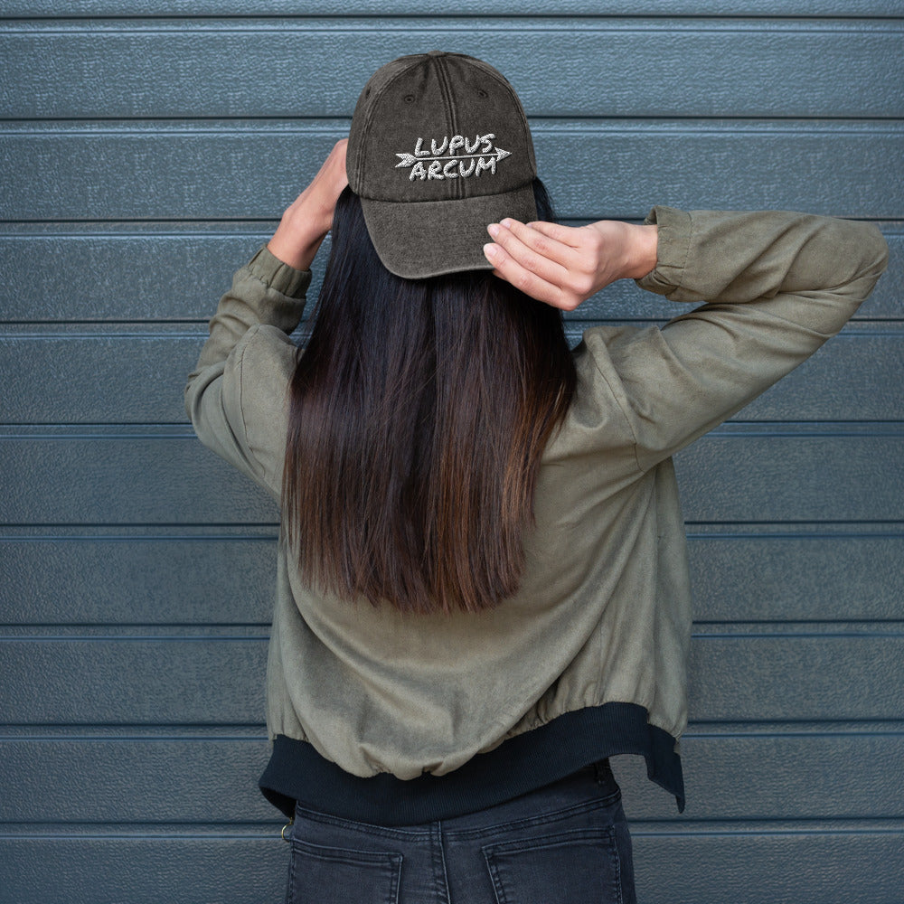 'Lupus Arcum' Vintage Hat