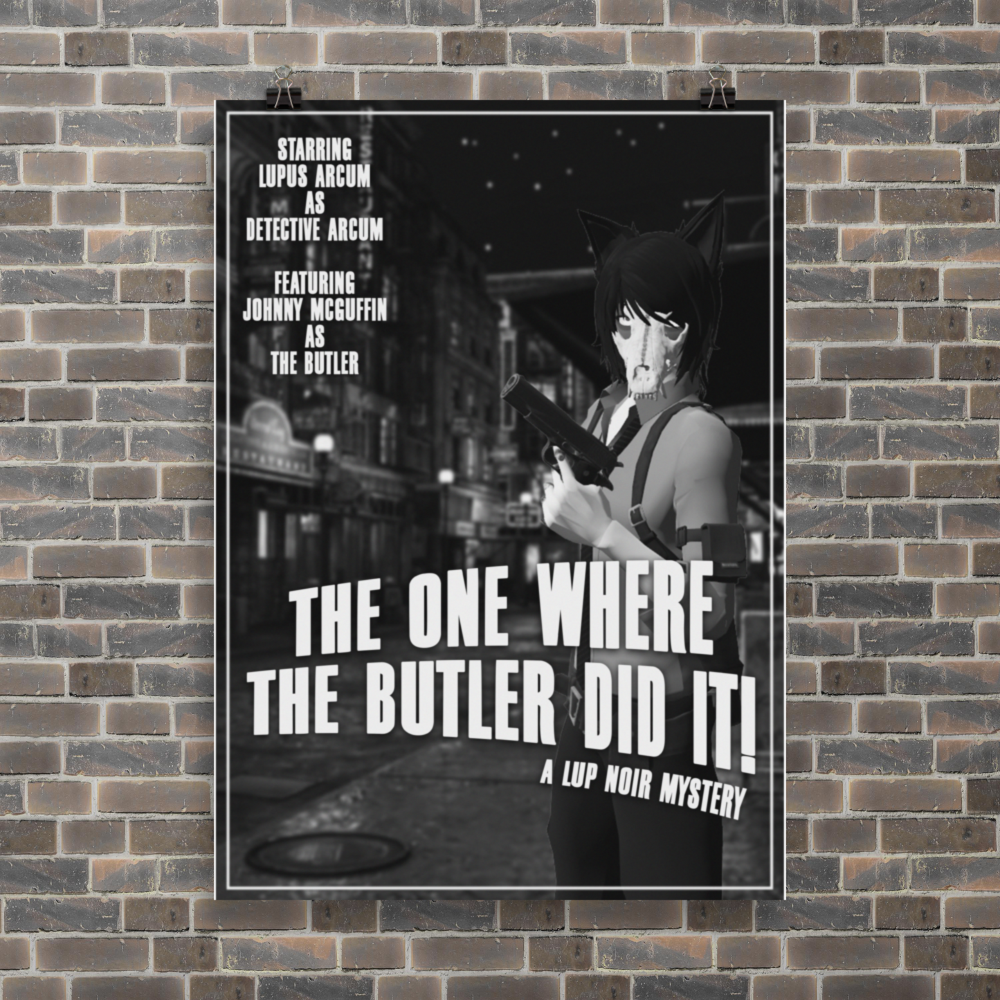 'The One Where The Butler Did It' Poster