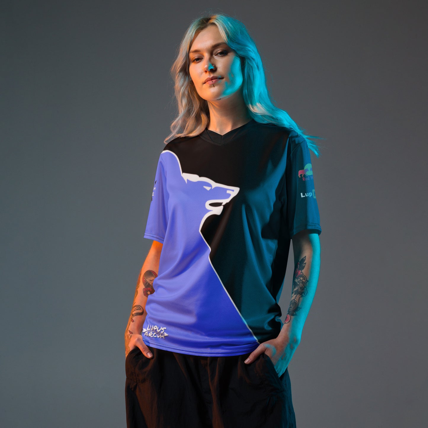 'Team Wolfpack' Unisex Sports Jersey