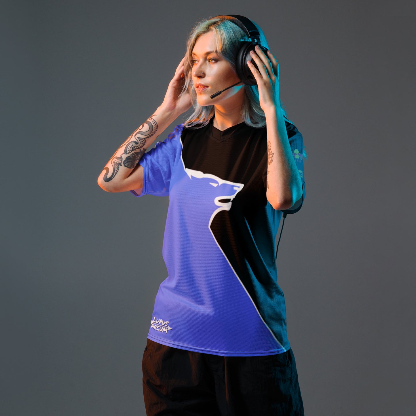 'Team Wolfpack' Unisex Sports Jersey