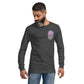 Pocket Rogue Unisex Long Sleeve Tee (Grey)